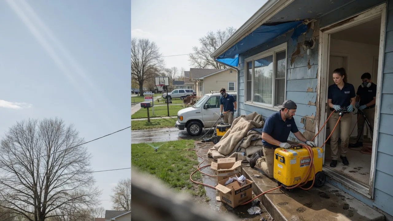 Basement Flood Cleanup in Gum Spring, VA near me
